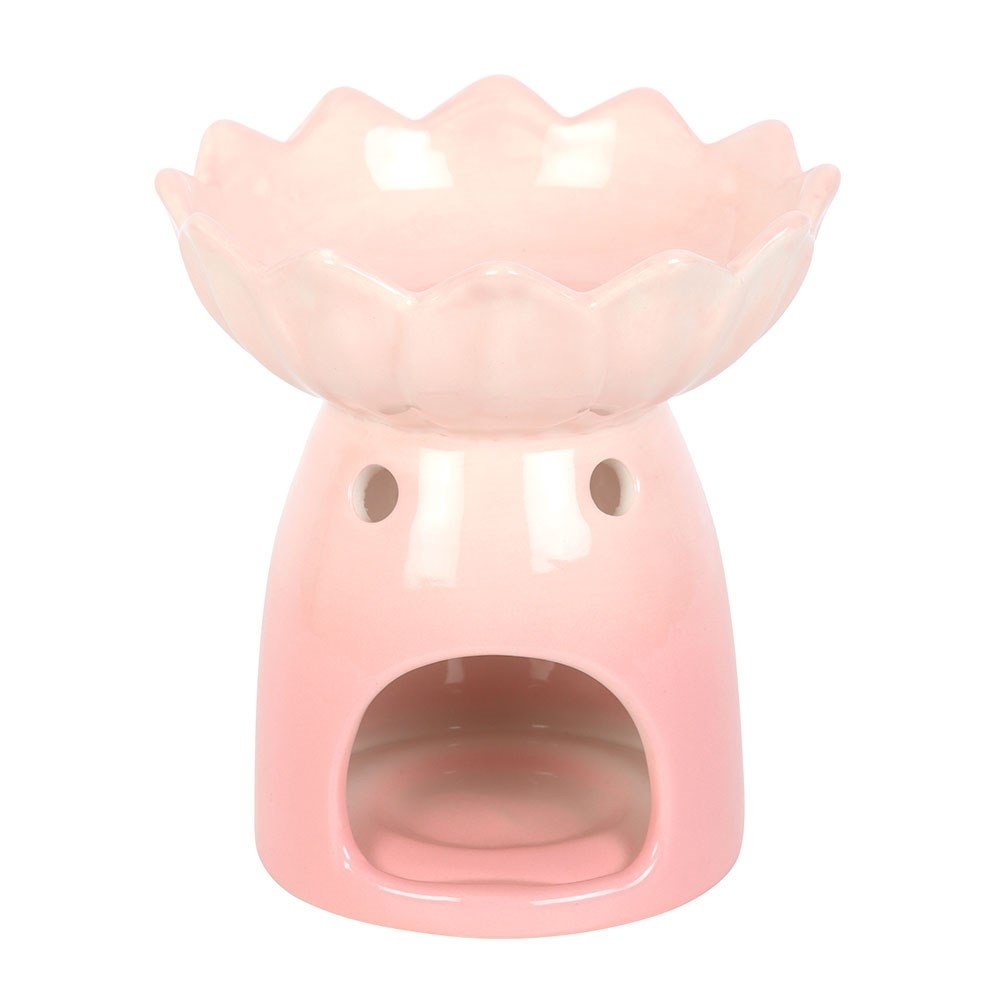 Something Different - Water Lily and Wax Warmer Oil burner - Pink